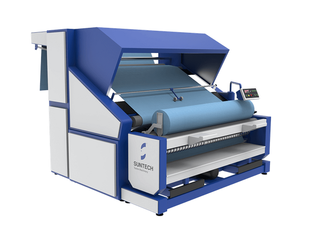 Open Width Knitted Fabric Inspection Machine