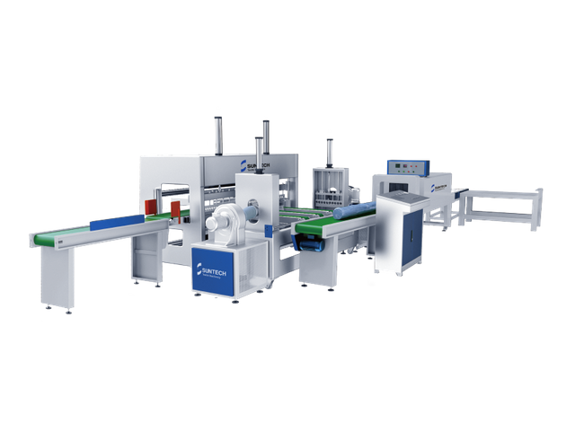 Automated Fabric Roll Packing Line