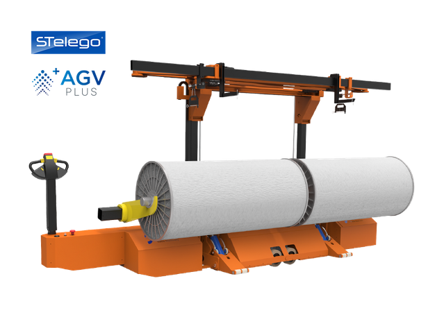 Electric Warp Beam Lifting Trolley (For Ultra-wide Looms)