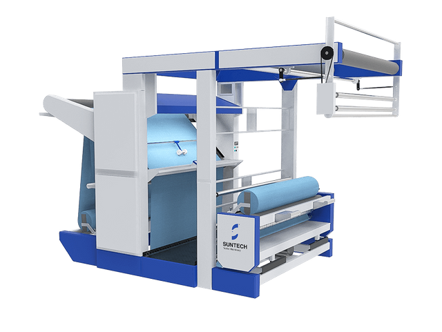 Open Width Knitted Fabric Checking Machine